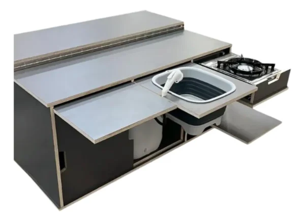 Mueble Con Cama K9 Corta