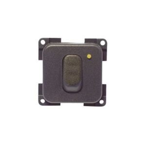 Interruptor 12V+Led Gris Oscuro
