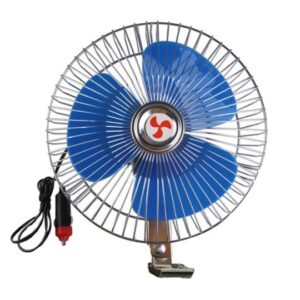 Ventilador Oscilante Metálico 8"/12V