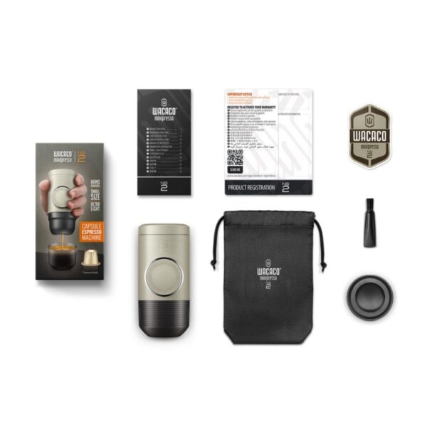 Cafetera Minipresso Capsulas Wacaco Ns2 - Imagen 7