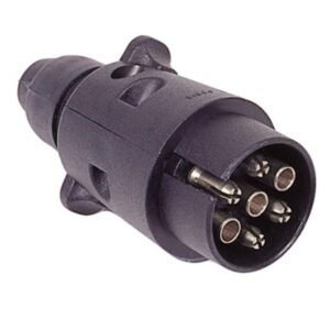 Clavija 12V 7H Metal/Plastico