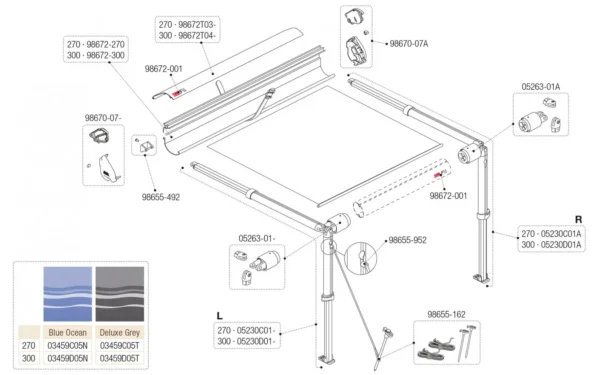Base Gancho Pata/Rafter F35