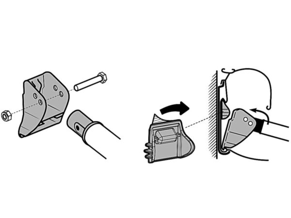 Soporte Rafter Trasero Thule 4200 - Imagen 2