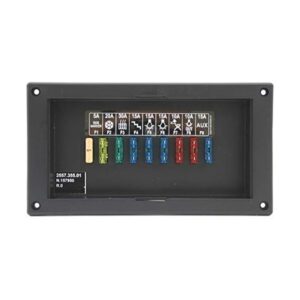 Caja Control Fusibles Rele