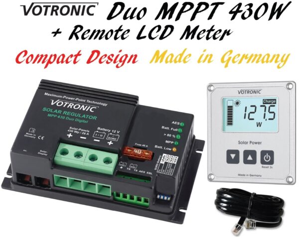 Regulador Solar Votronic Mppt 430 Duo - Imagen 2