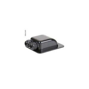 Cruza Cascos Placa Solar Doble Negro