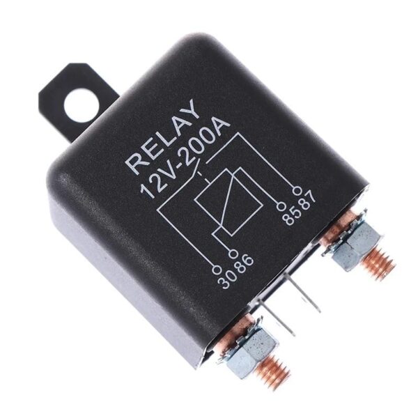 Rele Bateria 200A-12V C.Auxiliar