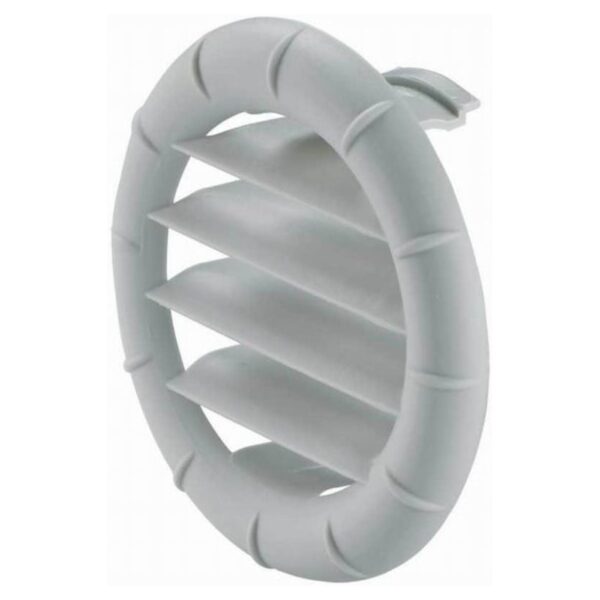 Boca Salida Aire Ext Gris Simple