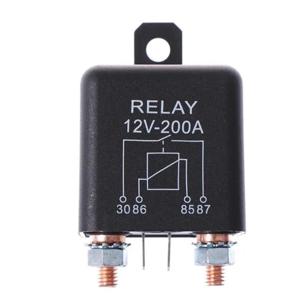 Rele Bateria 200A-12V C.Auxiliar