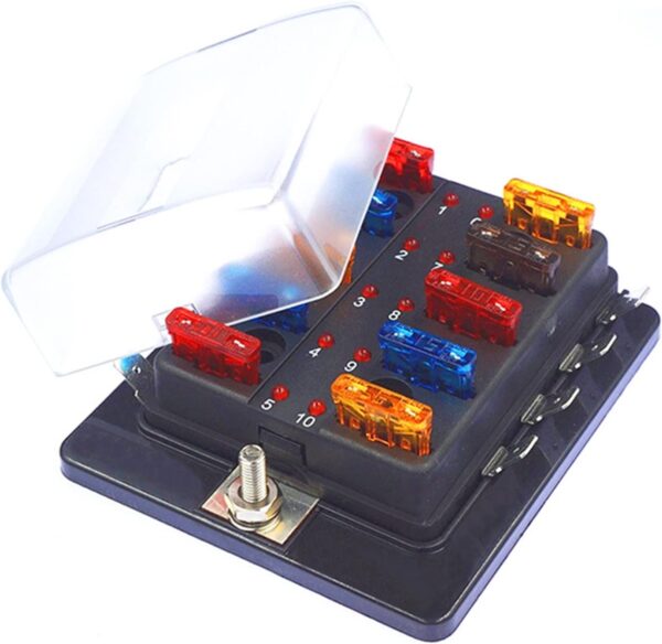 Portafusible Caja Led 10 Unidades - Imagen 4