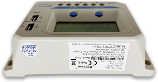 Regulador Solar P-Digital-10A 12V/24V - Imagen 3