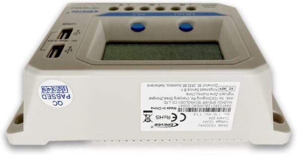 Regulador Solar P-Digital-20A 12V/24V - Imagen 5
