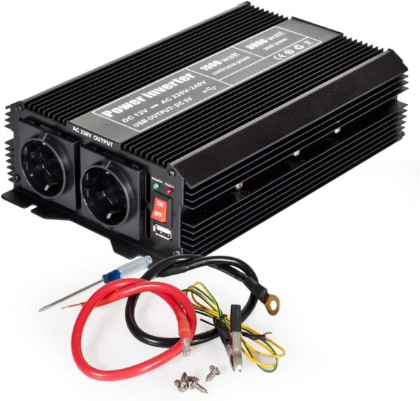 Convertidor 12/220/1500W - Imagen 2