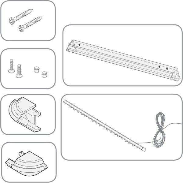 Lampara Led Fiamma Sensor Door Light - Imagen 5