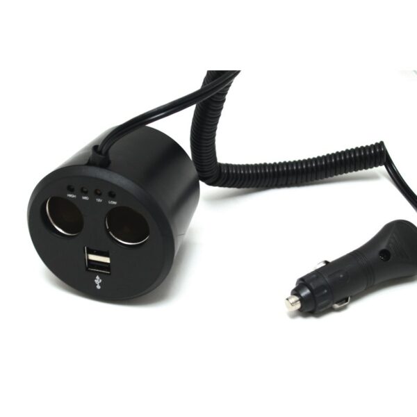 Enchufe Mechero Ladron 3X12V