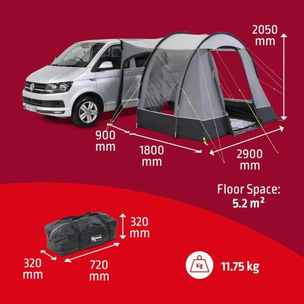 Avance Camper Kampa Trip Poled - Imagen 3