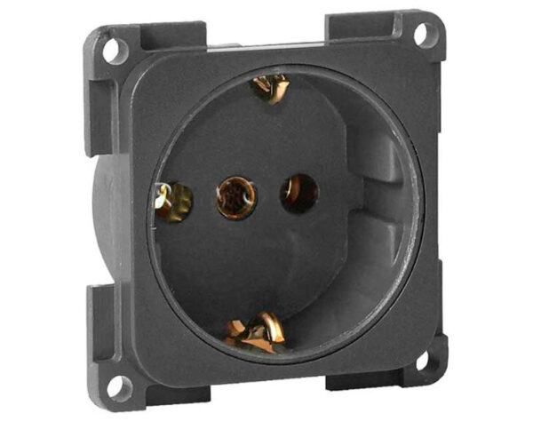 Enchufe 220V Presto Gris Oscuro