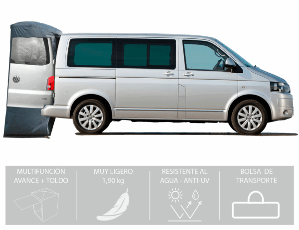Avance Trasero Vwt5/T6 Doble Puerta - Imagen 11