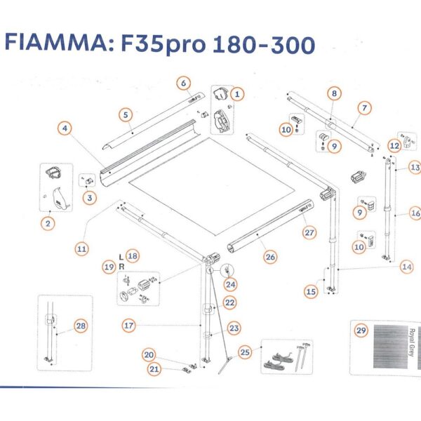 Pata Rafter F35 220 - Imagen 4