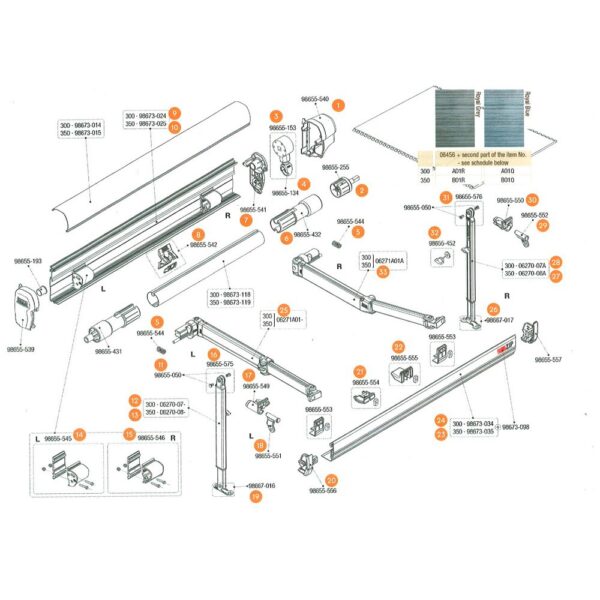 Kit Soporte Rafter Tapa Frontal F45 - Imagen 2