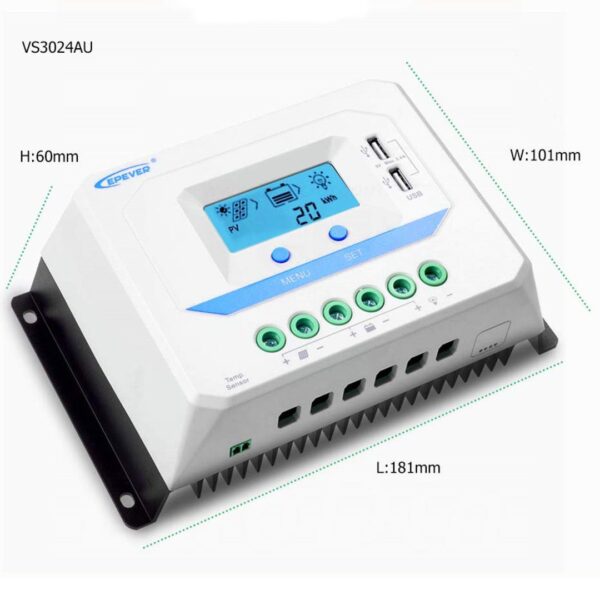Regulador Solar P-Digital-60A 12V/24V - Imagen 3