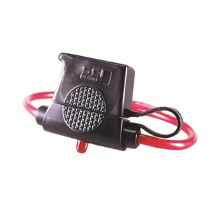 Portafusible Plano 25A Negro
