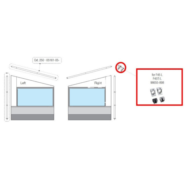 Fijacion Clip System Frotal F45L/F45Til - Imagen 2
