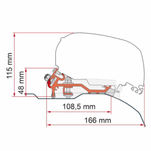 Kit F80 Ducato desde 06/2006 H2 L4 / L5