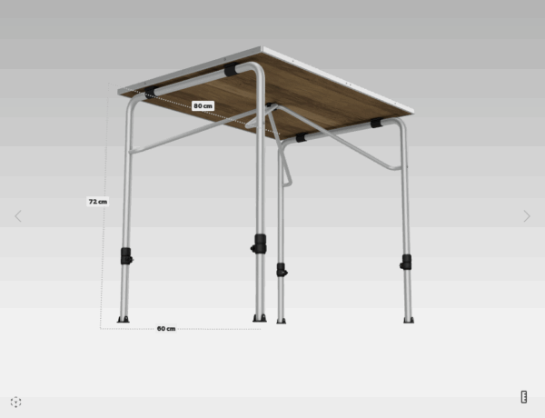 Mesa Dometic Zero Light Oak - Imagen 3