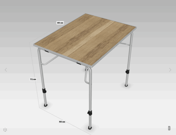 Mesa Dometic Zero Light Oak - Imagen 4