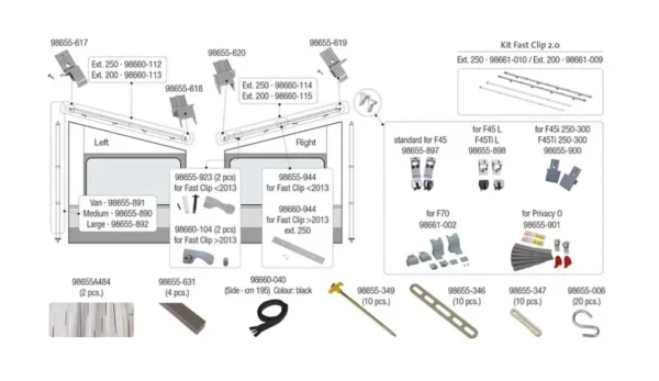 Fijacion Clip System Frotal F45L/F45Til - Imagen 3