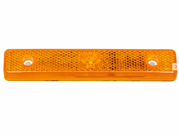 Piloto Lateral Rectangular Ambar 140X25X12