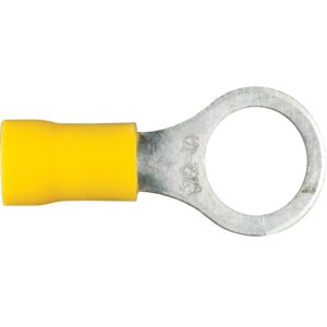 Terminal Plano Amarillo 8mm
