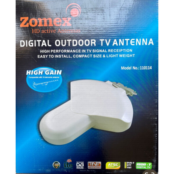 Antena Hd Digital Zomex - Imagen 2