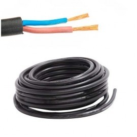 Cable Manguera Negro 2x4mm2