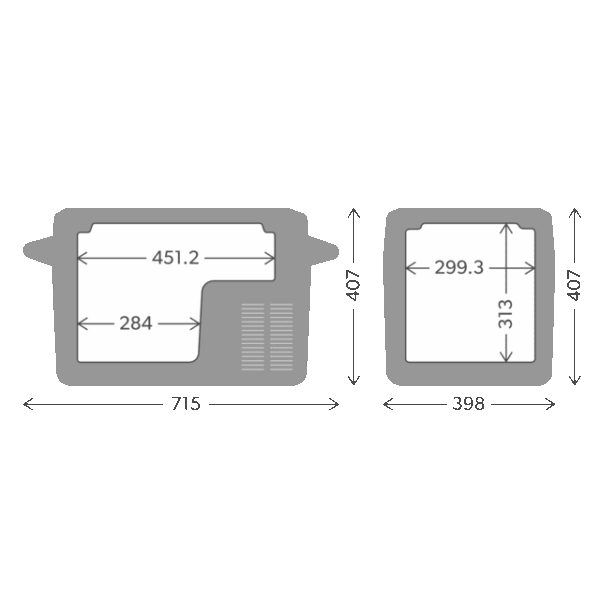 Nevera Dometic Coolfreeze CFF-35 - Imagen 6