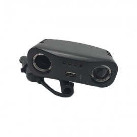 Enchufe Mechero Ladron 2X12V Bateria+Usb