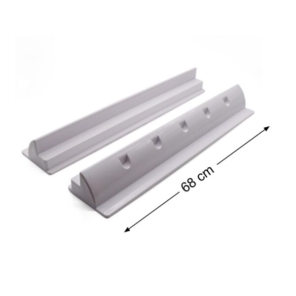 Kit Soportes Panel ABS x2 677mm - Imagen 2