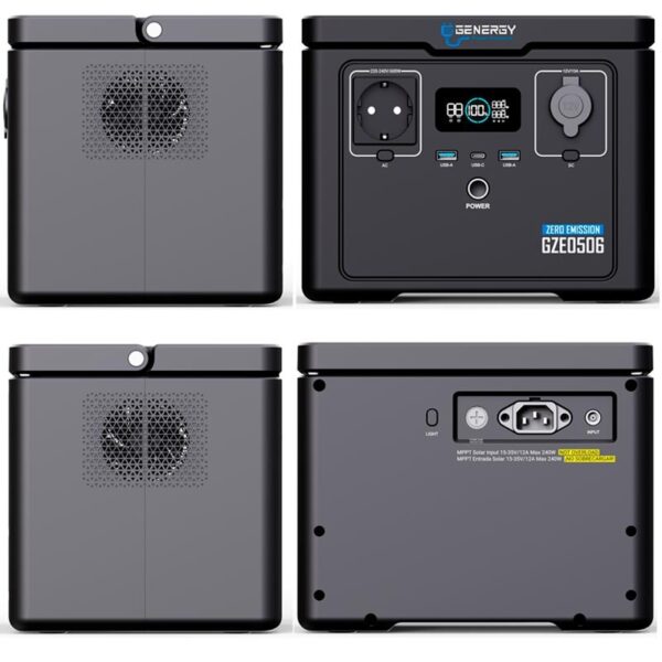 Estacion Portatil GZE0506 512Wh 600W - Imagen 4