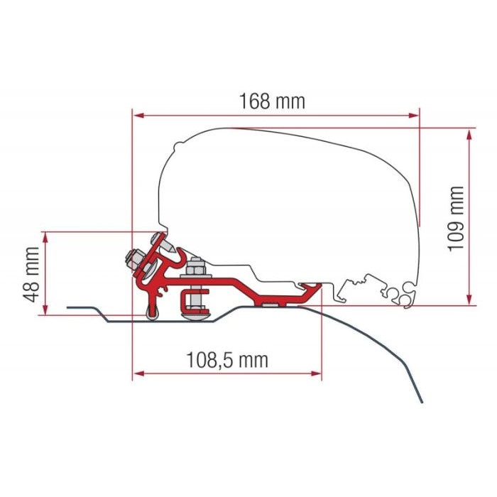Kit F80 Ducato +06/2006 H2 3.7 Bajo