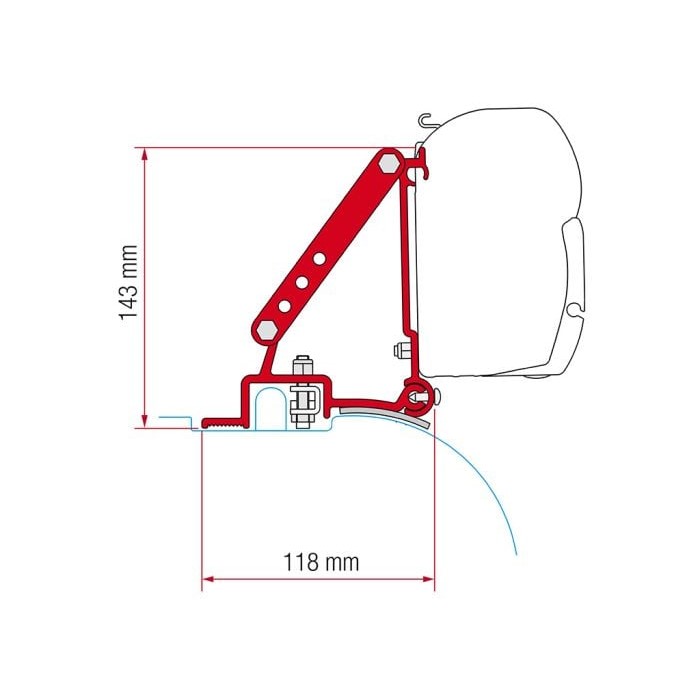 Kit F45 Ducato/Jumper/Boxer 1994-2006