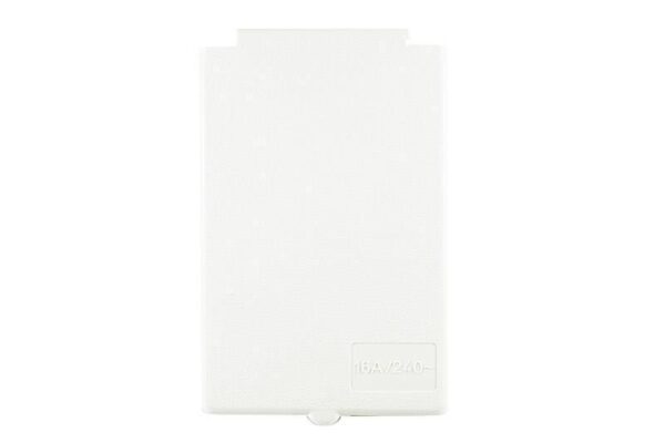 Tapa Toma 220V Rectangular Blanca