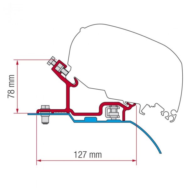 Kit F80/65 Ducato/Jumper/Boxer 06/2006 H3