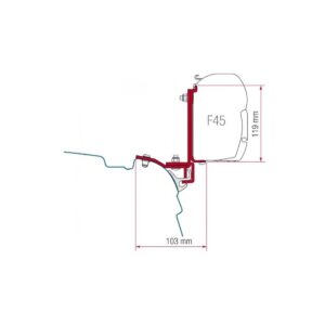 Kit Multirail F45/F70 VW T5/T6