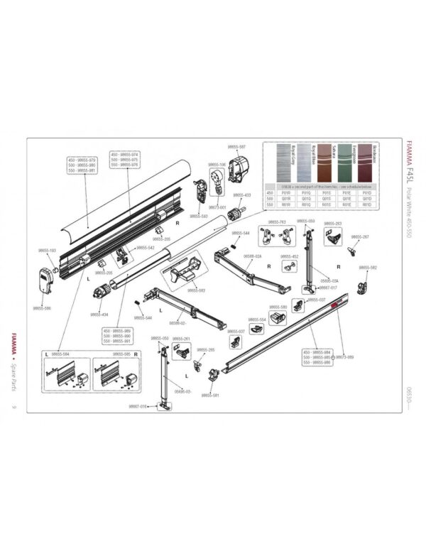 Muelle Brazo F45/F70 150-550 - Imagen 3