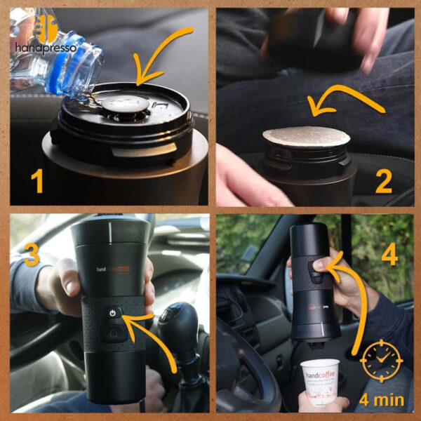 Cafetera Expresso 12V Capsulas Senseo - Imagen 2