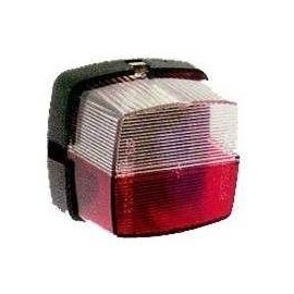 Piloto Lateral Cuadrado Blanco/Rojo 64X67X42