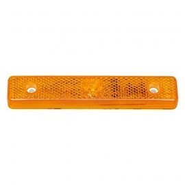 Piloto Lateral Rectangular Ambar 140X25X12