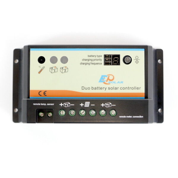 Regulador Solar Duo Led 20A 12V/24V