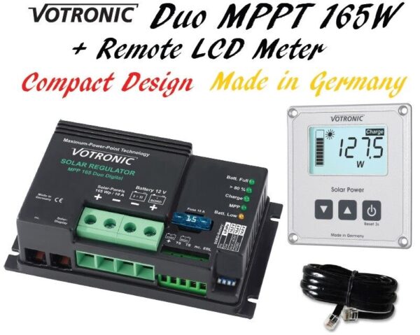 Regulador Solar Votronic Mppt 165 Duo - Imagen 2
